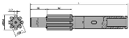 Imagem — Punhos adaptadores 4132-3545-F12