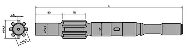 Imagem — Punhos adaptadores 4038-6045-F12